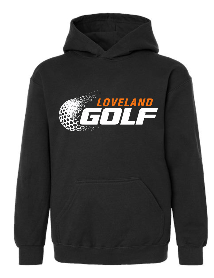 Loveland Golf Black Hoodie