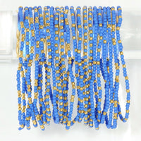 Stretch Seed Bead Solid Game Day Bracelets