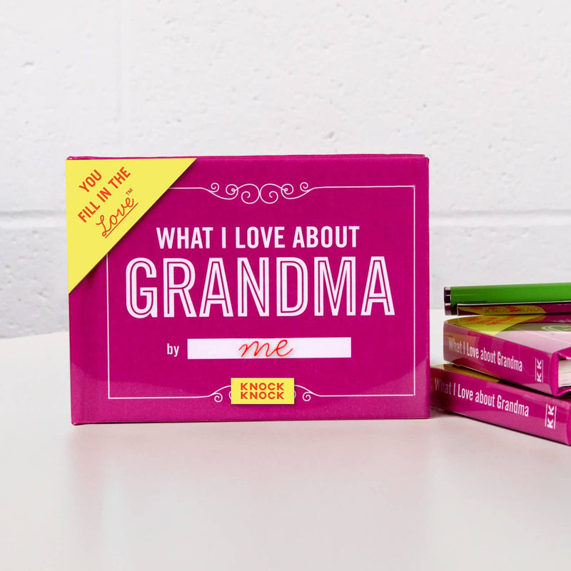 What I Love about Grandma Fill in the Love® Book--Lemons and Limes Boutique