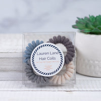 Medium Chenille Lauren Lane Hair Coil Set in 4 Color Sets-Hair Accessories-Lemons and Limes Boutique