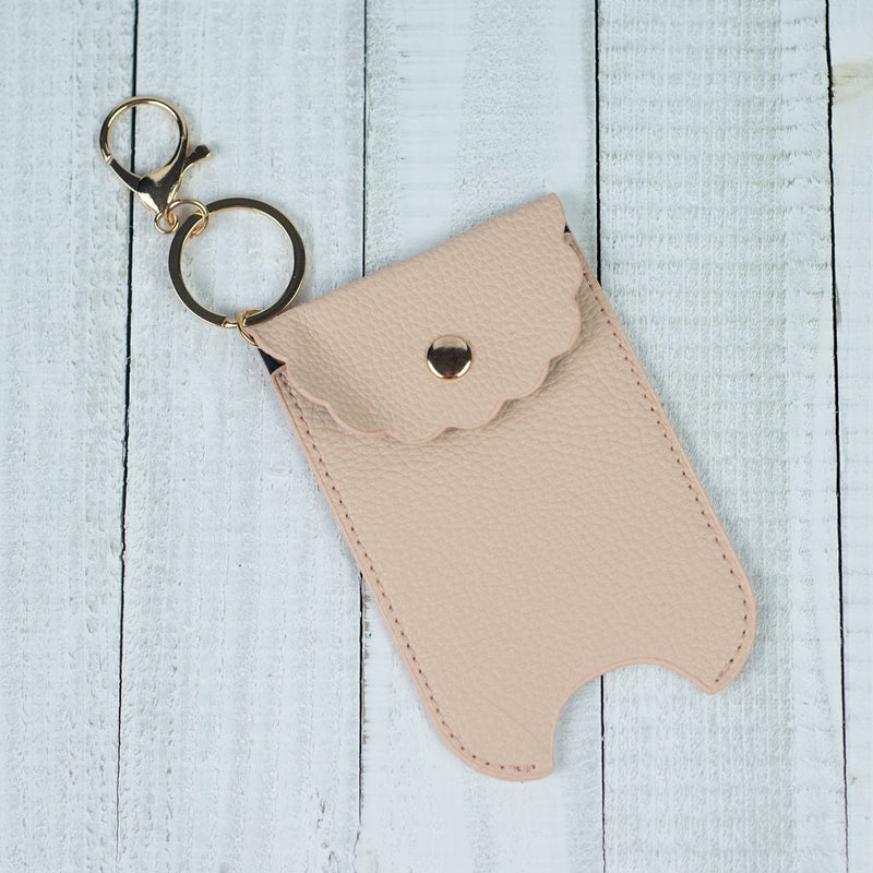 Sonia Hand Cleanser Keychain Pouch-Keychain-Blush-Lemons and Limes Boutique