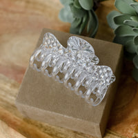 Crystal Hair Clip-Victoria-Lemons and Limes Boutique