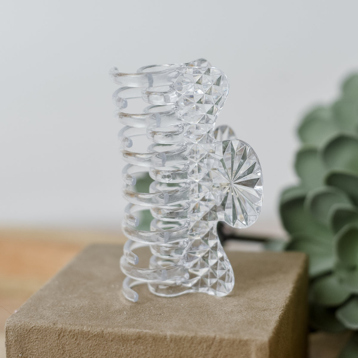 Crystal Hair Clip-Victoria-Lemons and Limes Boutique
