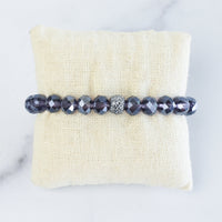 Darby Stretch Bracelet-Amethyst-Lemons and Limes Boutique