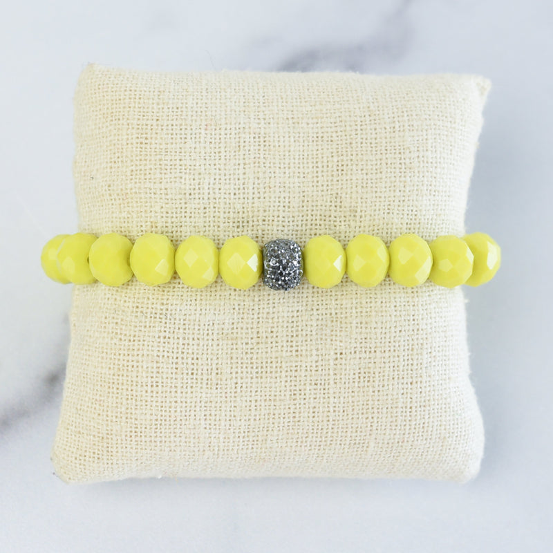 Darby Stretch Bracelet-Yellow-Lemons and Limes Boutique