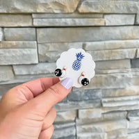 Bowling Enamel Stud Earrings-Lemons and Limes Boutique