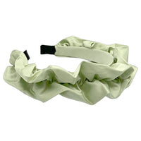 Ruffle Headband in Green--Lemons and Limes Boutique