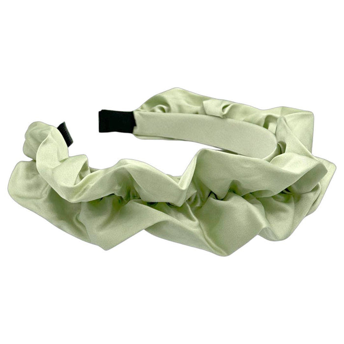 Ruffle Headband in Green--Lemons and Limes Boutique