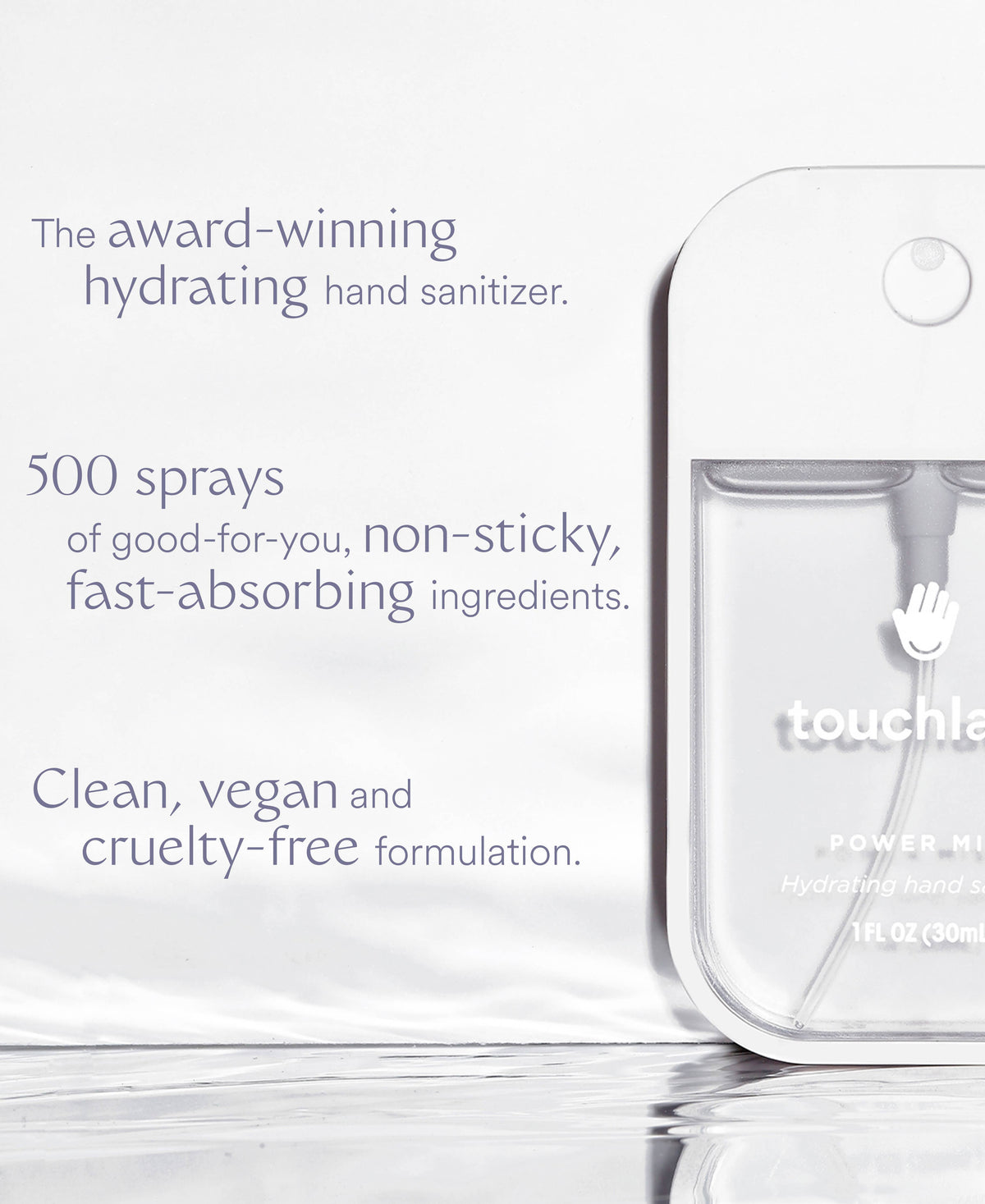 Power Mist Rainwater Hand Sanitizer by Touchland--Lemons and Limes Boutique