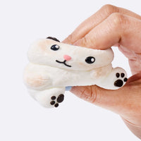 White Siamese Cat Taba Squishy (3 Week Fulfillment Time)