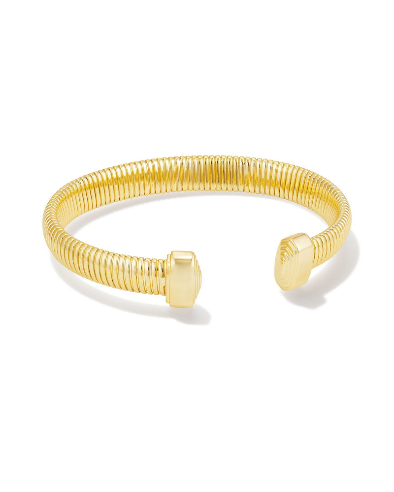 Heather Cuff Bracelet in Gold by Kendra Scott-Lemons and Limes Boutique