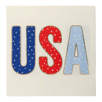 Foil USA Paper Cocktail Napkin-Lemons and Limes Boutique