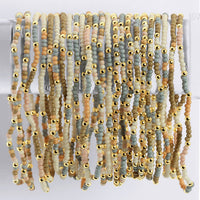 Stretch Seed Bead Bracelets in Assorted Colors