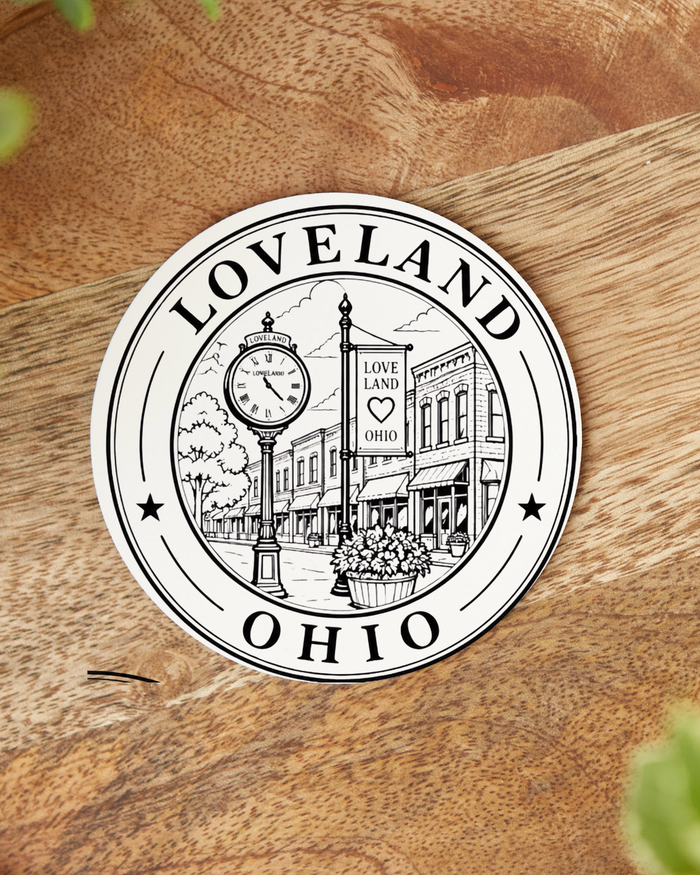 Loveland Ohio Streetscape Coaster
