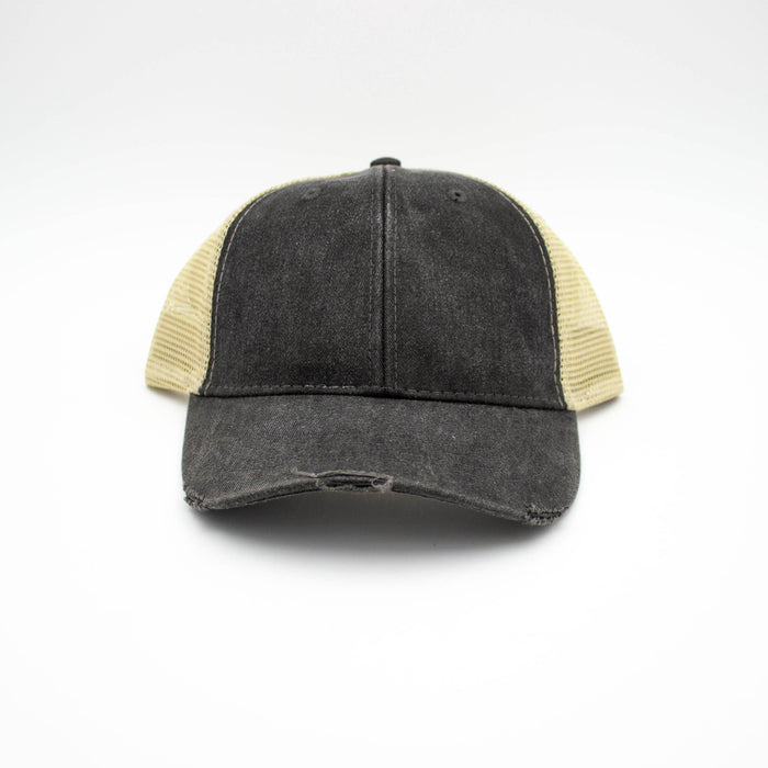 UC Trucker Hat in Black-Lemons and Limes Boutique