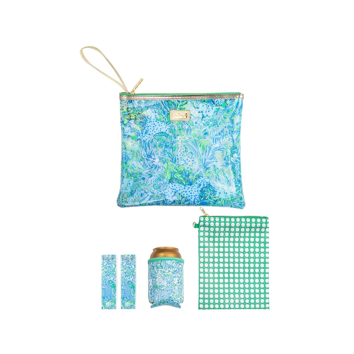 Beach Day Pouch in Dandy Lions by Lilly Pulitzer--Lemons and Limes Boutique