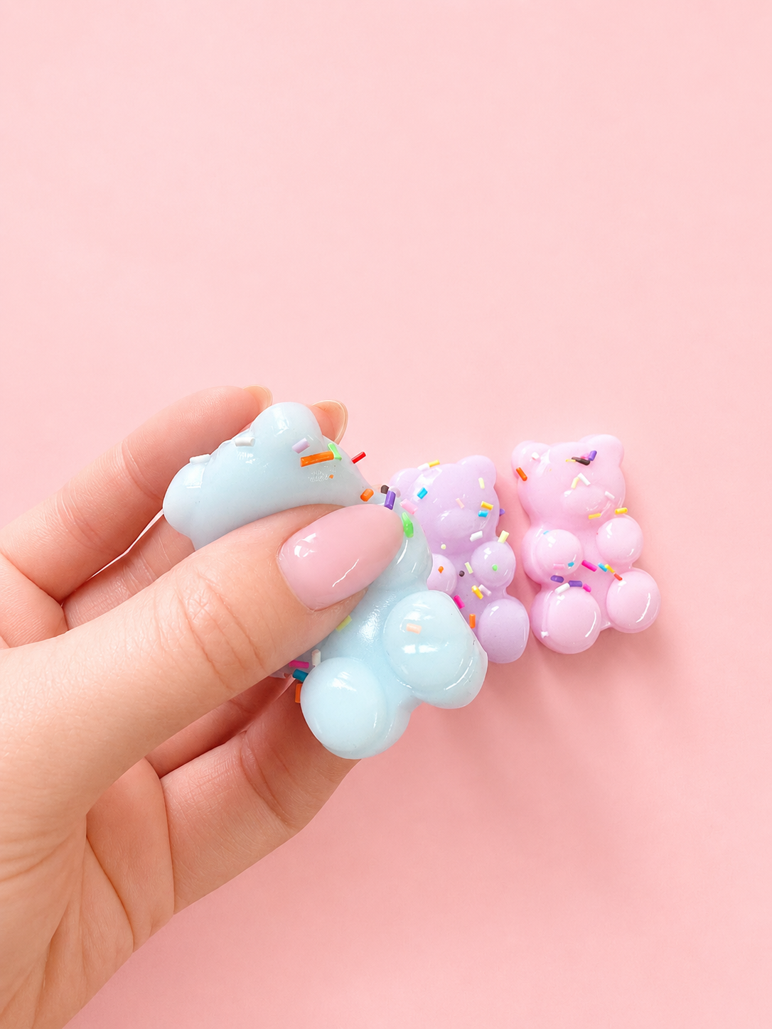 Sprinkle Puff Gummy Bears Squishy Toy (7-10 business days shipping)