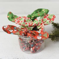 Holiday Hair Accessory Jars--Lemons and Limes Boutique