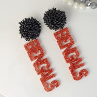 Bengal Drop Acrylic Earrings-Lemons and Limes Boutique