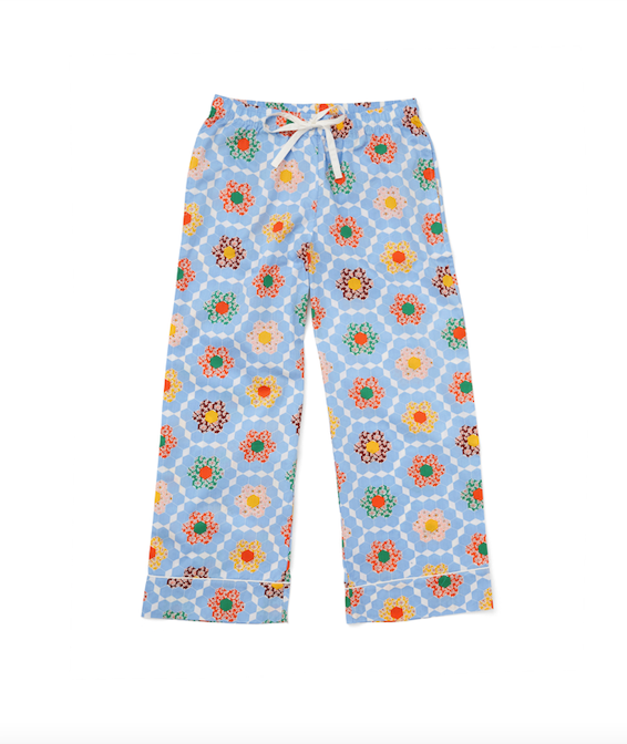 Leisure Pants in Patchwork--Lemons and Limes Boutique