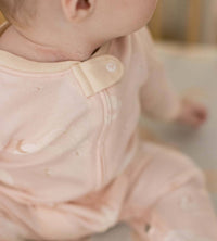 Good Night Sky Organic Cotton Sleep & Play in Ranunculus-Lemons and Limes Boutique