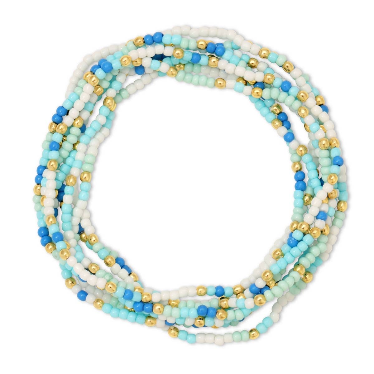 Stretch Seed Bead Bracelets in Assorted Colors