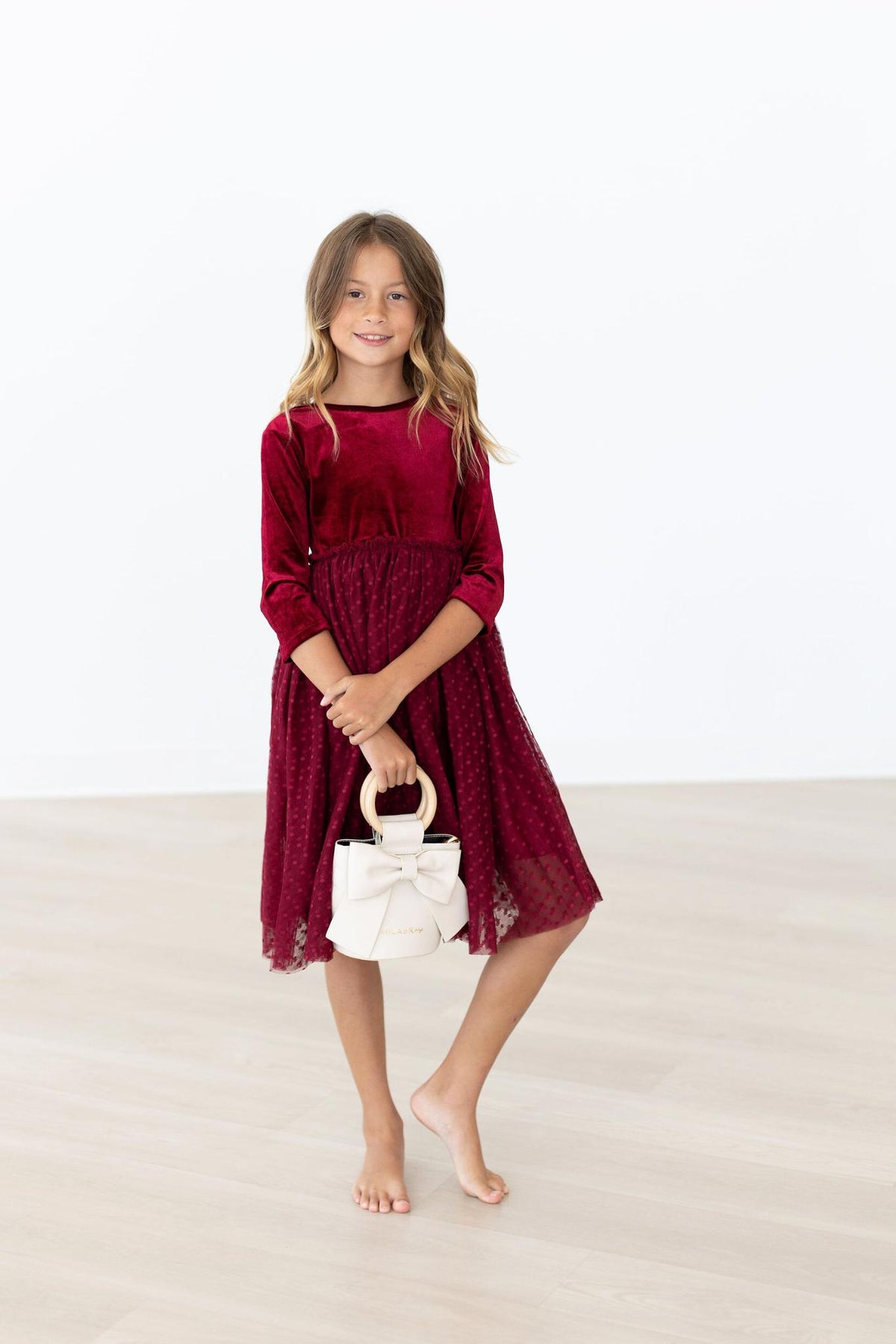 Cranberry Velvet Tutu Dress-Velvet Tutu Dress-Lemons and Limes Boutique