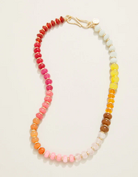 Sawyer Stone Necklace 17" in Warm Multi by Spartina-Lemons and Limes Boutique