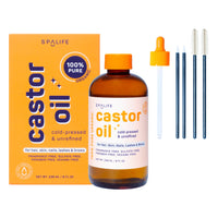 Castor Oil 100% Pure - For Hair, Skin, Nails, Lashes & Brows-Lemons and Limes Boutique