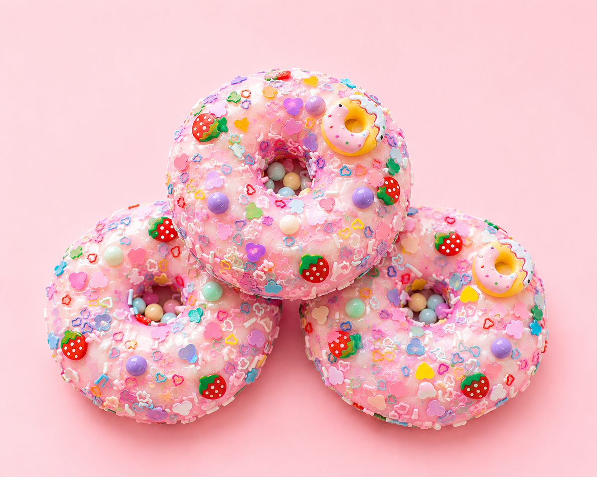 Sugar Rush Donut Squishy Toy (7-10 business days shipping)