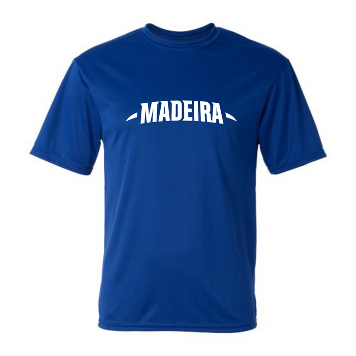 White Flag Madeira Performance T-Shirt on Royal Blue--Lemons and Limes Boutique