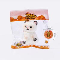 White Siamese Cat Taba Squishy (3 Week Fulfillment Time)