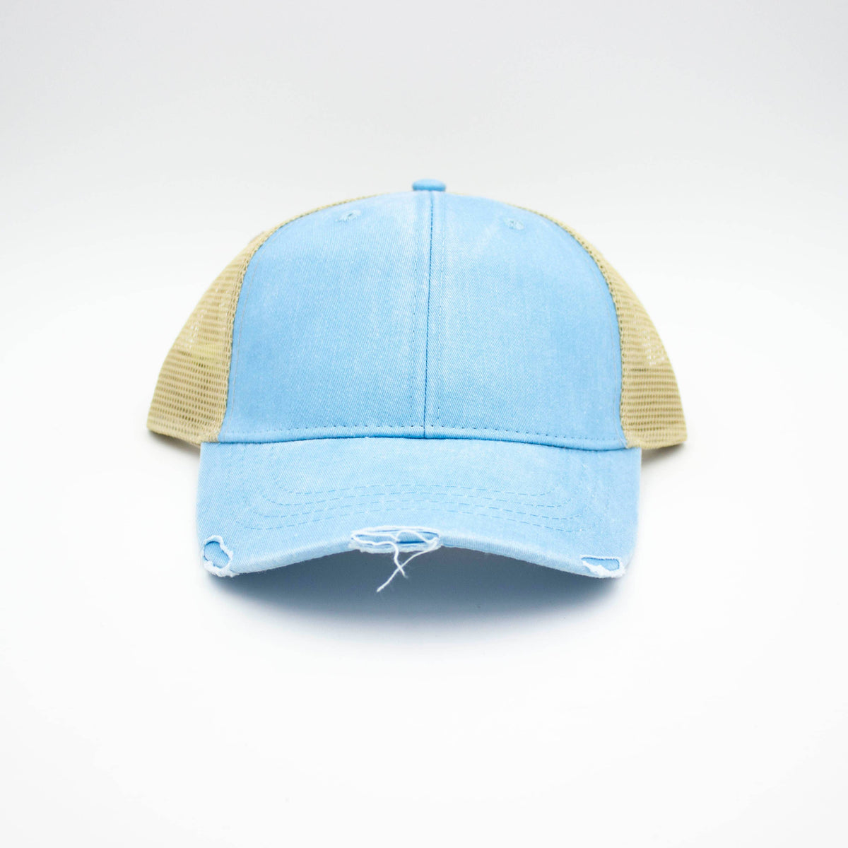 OHIO Sky Blue Trucker Hat-Lemons and Limes Boutique