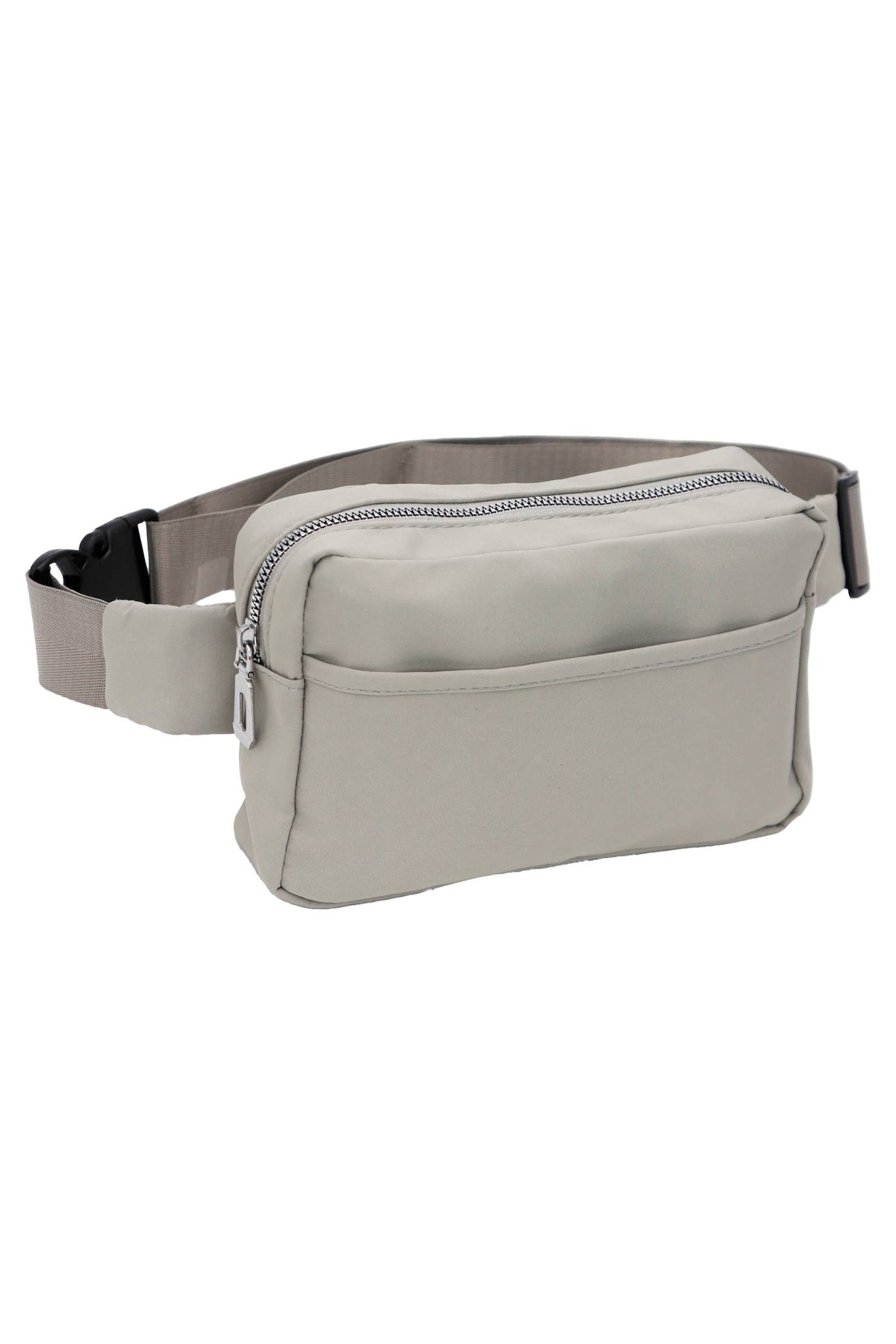 Minimal Matte Neutral Solid Belt Bag Fanny Pack-Lemons and Limes Boutique