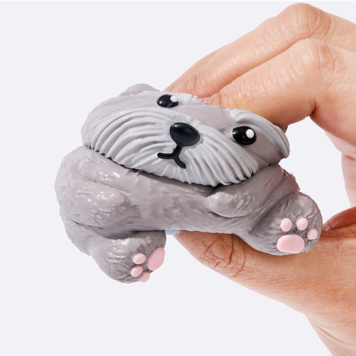 Grey Schnauzer Taba Squishy (3 Week Fulfullment Time)