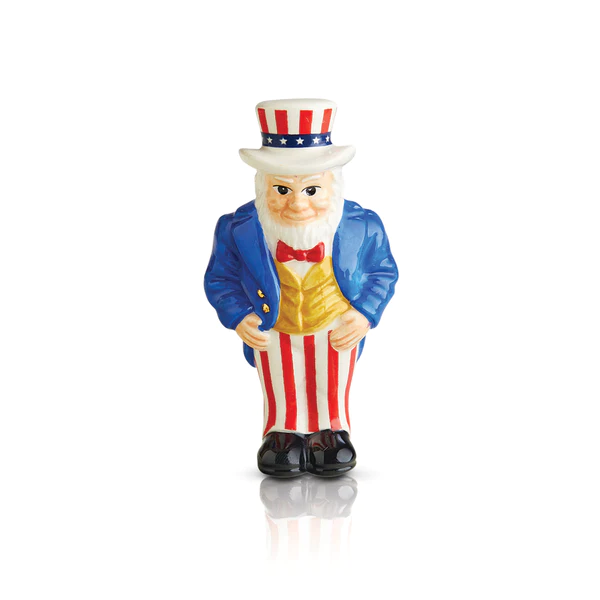 Uncle Sam Mini by Nora Fleming--Lemons and Limes Boutique