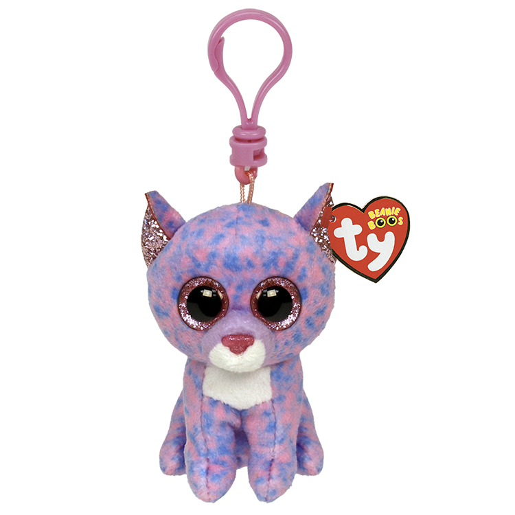 Cassidy the Lavender Cat Clip by TY-Lemons and Limes Boutique