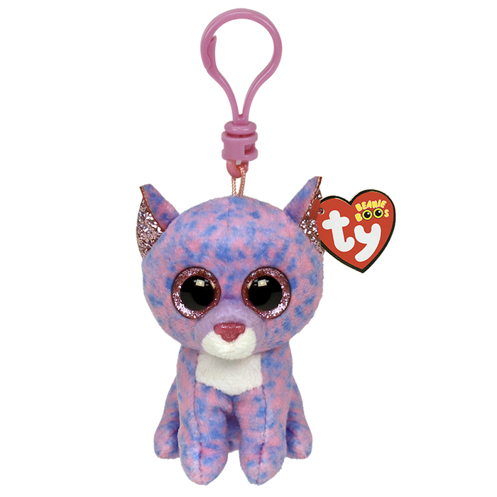 Cassidy the Lavender Cat Clip by TY-Lemons and Limes Boutique