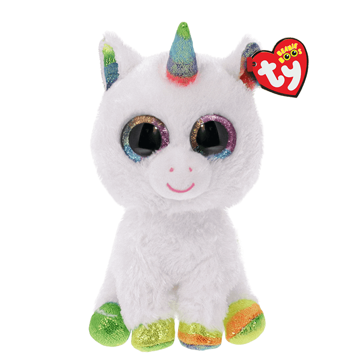Pixy the White Unicorn by TY-Lemons and Limes Boutique