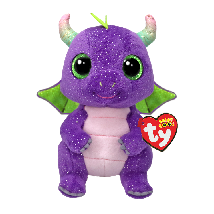 Daphne the Purple Dragon by TY-Lemons and Limes Boutique