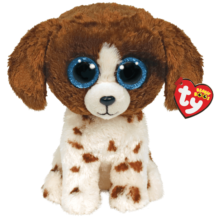 Muddles the Brown and White Dog by TY-Lemons and Limes Boutique