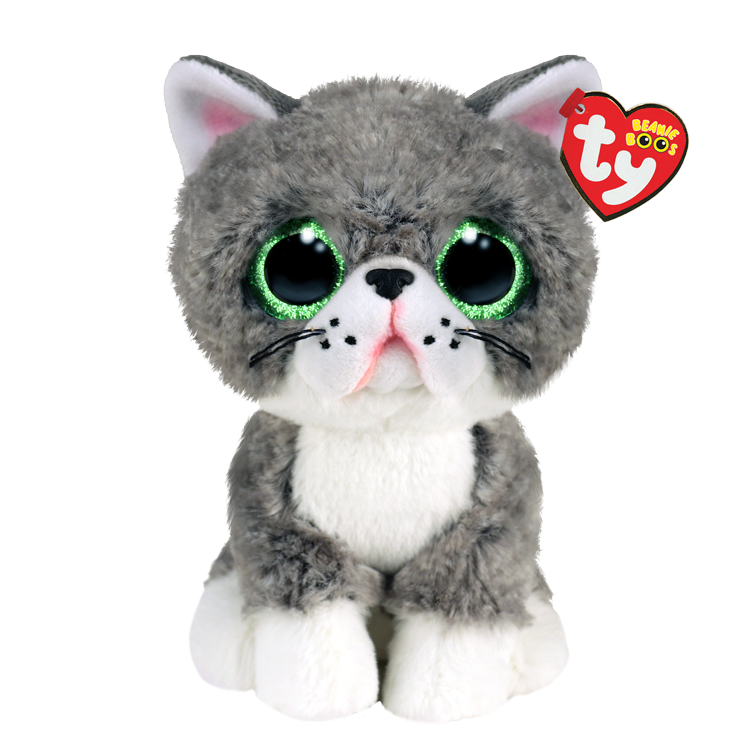 Fergus the Grey Cat by TY-Lemons and Limes Boutique