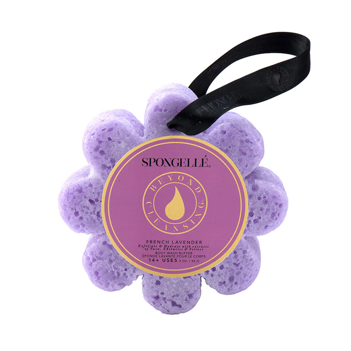 French Lavender Wild Flower Soap Sponge Spongelle--Lemons and Limes Boutique
