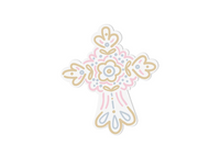 Pastel Fanciful Cross Big Attachment by Happy Everything-Lemons and Limes Boutique