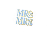 Mr. & Mrs. Big Attachment in Blue by Happy Everything-Lemons and Limes Boutique