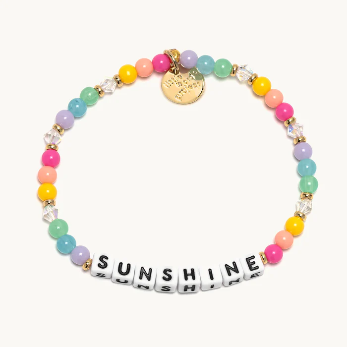 Sunshine Bracelet in Sherbet by Little Words Project--Lemons and Limes Boutique
