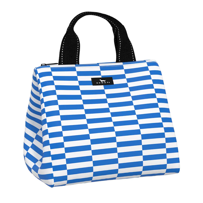 Eloise Lunch Box in Checkmate by Scout Bags--Lemons and Limes Boutique