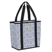 Study Haul Shoulder Bag in Blueprint Scout Bags--Lemons and Limes Boutique