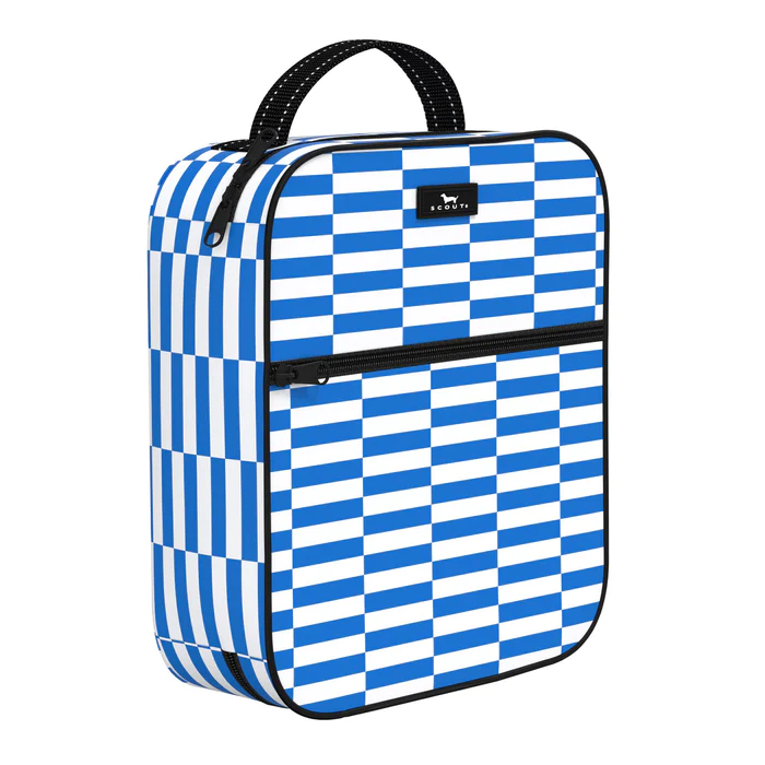 Tall Order Lunch Box in Checkmate Scout Bags--Lemons and Limes Boutique