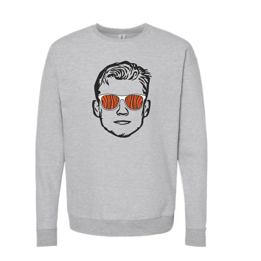 Joe Cool Sweatshirt on Grey